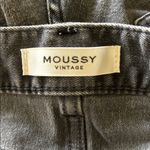 MOUSSY VINTAGE Westcliffe Skinny jeans black edgy made in Japan frayed hem Size 31 Photo 7