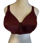 Vanity Fair Beauty Back 40D Full-Figure Back Smoothing Wireless Bra 71380 Plum Photo 0