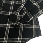 Rails Hunter Shirt Ash Cream Gray Plaid Long Sleeve Button Down Black Women’s S Photo 5