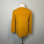 41 HAWTHORN Gold Sweater Womens Medium Scalloped Neck Long Sleeve Knit Top‎ Photo 1