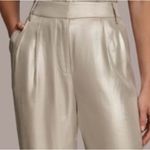 DKNY Donna Karan New York Metallic Wide-Leg Pants Size 12 NEW Photo 1