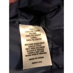 kim rogers Women Size L Quilted Puffer Jacket plaid Full Zipper Front Crew Neck Photo 8