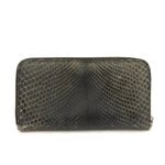 Fendi Black and Silver Monster Snake Wallet Photo 3