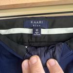 Kaari Blue KAARI Navy Blue Pants Photo 1
