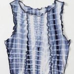 SheIn Stitch Trim Tie Dye Tank Top Photo 0