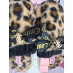 Juicy Couture KAWAKI Faux Fur LEOPARD Slippers, L 8/9 Photo 2
