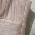 W Too Watters Blush Pink Bridesmaid One Shoulder Tulle Maxi Dress Womens 0 Photo 4