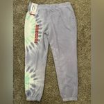 Wildfox NWT Women’s Tie Dye Loungewear Joggers Sweat Pants Peri Shibiro Size XL Photo 4