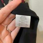 Hutch Anthropologie  Black Red Floral Cowl Neck Knee Length Dress Womens 6 Formal Photo 9