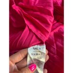 AMUR Milly Satin Pleated Strapless Cocktail Dress Pink Cabaret Womens Size 8 Photo 9