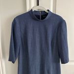 Alice + Olivia Coley A-line Dress Size: 8 Color: Blue Photo 2