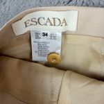 Escada Wool Pencil Skirt Career Wear Business Casual Beige Size 34 US 4 Designer Tan Photo 1