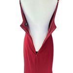 Lulus  - Infinite Glory Wine Red Maxi Dress Sz L Photo 8