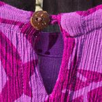 Hibiscus Collection Hawaii Fuchsia floral dress OS Pink Size undefined Photo 3