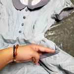 Pinup Couture Dee Dee Gingham Blue Dress Size: S Photo 3