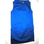 Love moschino Womens NWT 8 44  Sleeveless Cotton Dress Blue Pockets New Designer Photo 5