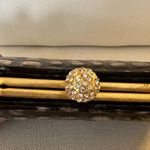 Another Y & S Original Vintage Croc Embossed Evening Bag w Crystal embellishment Gray Photo 1