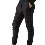 Athleta  Farallon‎ Jogger Pant Travel Casual Charcoal Grey Black W-837 Sz 6 Photo 0