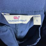 Vineyard Vines slim leg 28" pull on golf pants navy blue women's size large Photo 8
