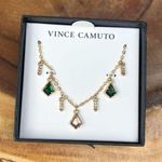 Vince Camuto NWT  Crystal Charm Necklace Photo 0