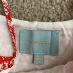 Skies Are Blue Red Floral Summer Jumpsuit Photo 1