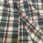 Sonoma The North Face Men's Green Plaid Short Sleeve Shirt size M Photo 8