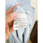 BHLDN NWT Anthropologie Emanuelle Georgette Bustier Midi Dress Storm Cloud Blue Photo 8