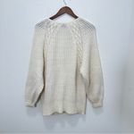 Counterparts Women's Vintage Loose Knit Cream Coastal Grandma Cardigan Size S Photo 5