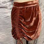 Free People New  Vivienne Velvet Mini Skirt Photo 10