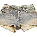 AGOLDE  Parker cut off Jean shorts button fly Size 29 Photo 0