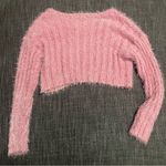 Forever 21  Fuzzy Cropped Knit Top Photo 1