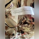 Band of Gypsies  Slip Skirt Cream Satin Floral Print Womens Size Medium NWT Photo 6