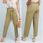 Anthropologie Anthro | Dolan Northwestern Joggers Pants High Rise Elastic Olive Green Photo 1