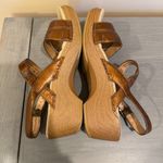 Dansko  Surraya Sandals Slingback Strappy Wedge Bronze Leather Womens EU41 US 10 Photo 3