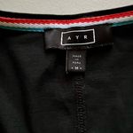 AYR Womens  Black V Neck Short Sleeve Pullover T Shirt M Photo 4