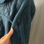 Old Navy Active Teal Zip-Up Jacket - Quilted Front | Size S Photo 3