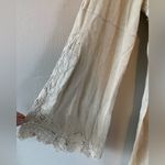 Soft Surroundings  Cream crocheted boho peasant top size M‎ Photo 6