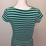 Jones New York  Sport green striped midi dress Photo 6
