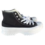 Converse CTAS Lugged 2.0 Hi Top Platform Sneakers Black White Unisex Size 11.5 W Photo 2
