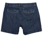 Liz Claiborne  Dark Wash Chino Shorts Size 4 Photo 4