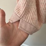 Pure J. Jill | Light Pink Cowl Neck Knit Sweater Size Medium Photo 3