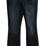 SO  Jeans Women Dark Wash Bootcut Stretch Denim Pants Size 11 Photo 0