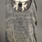 Apt. 9 Women’s gray 3/4 sleeve vneck top Photo 1