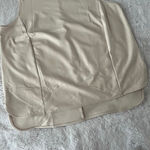 EXPRESS NWT Women's Blush Sleeveless Faux Leather Tank Top Size M Photo 3