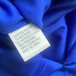 Mac Duggal  Rhinestone-Strap Satin Mini Dress Indigo Photo 15