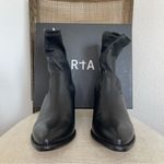 NIB RTA WOMEN SHORT COUNTRY WESTERN BLACK BOOTS SZ 41 / 11 Photo 8