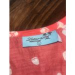 Letarte handmade 100% cotton multicolored floral embellished swim suit cover up Size L Photo 1