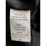 Entro  Black Strapless Midi Dress Cotton‎ Blend Bodycon Cocktail Party Women's M Photo 4