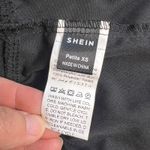 SheIn  Women Petite XS Black Flutter Sleeve Tiered Ruffle Mini Dress with Zipper Photo 4