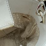 Kate Spade  Laurel Way Hadlee Crossbody Satchel Bag Purse Beige Black Leather‎ Photo 14